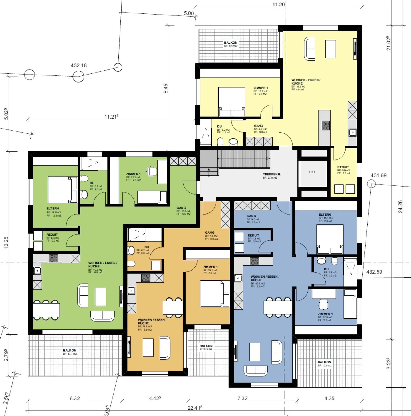 INIZIO DEI LAVORI ESTATE 2025! Appartamenti 3½ locali 1°-3° piano - Foto 5 di 7