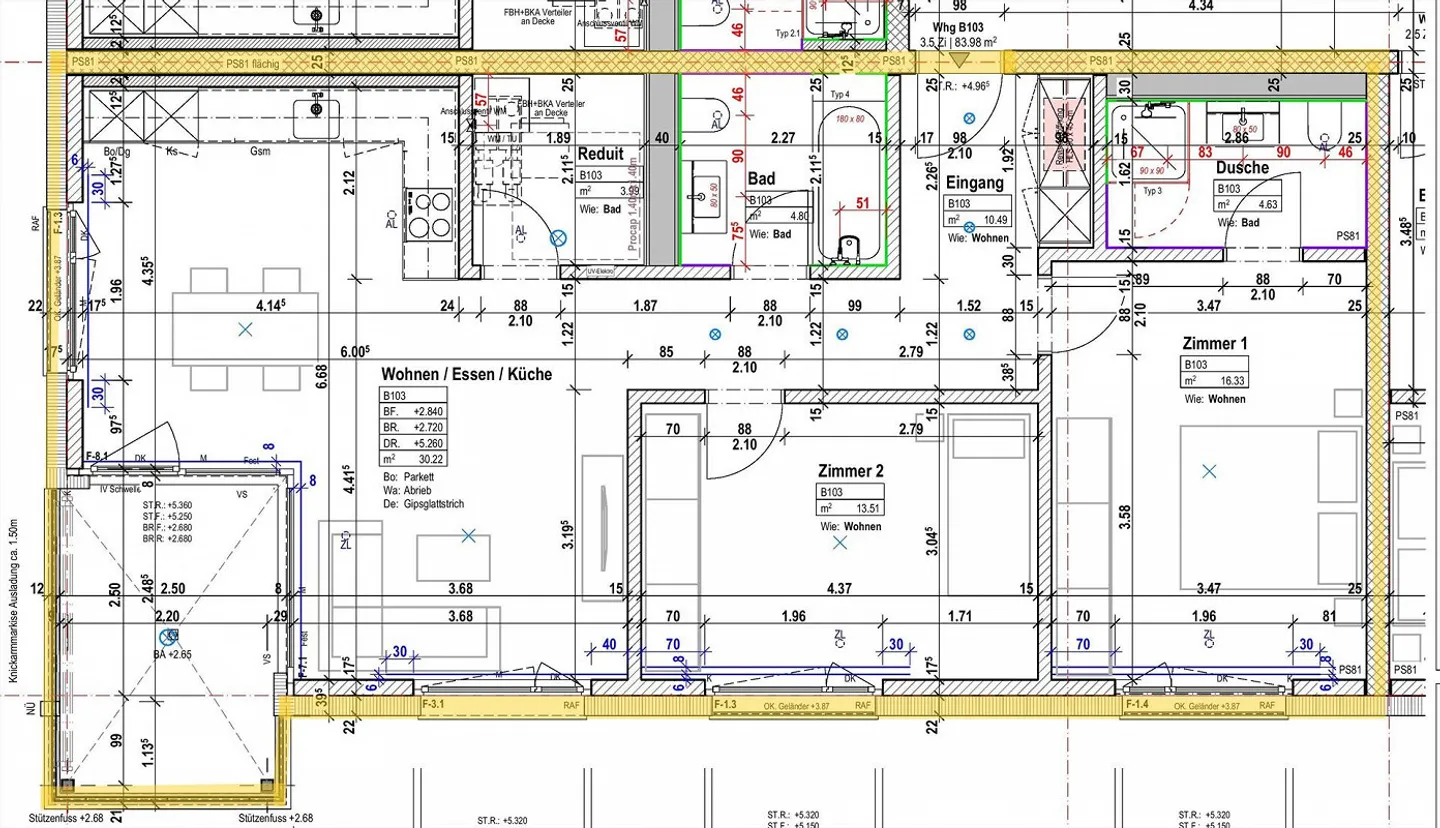 Modern 3.5-room apartment on the 1st floor in a new building - Photo 6 of 8