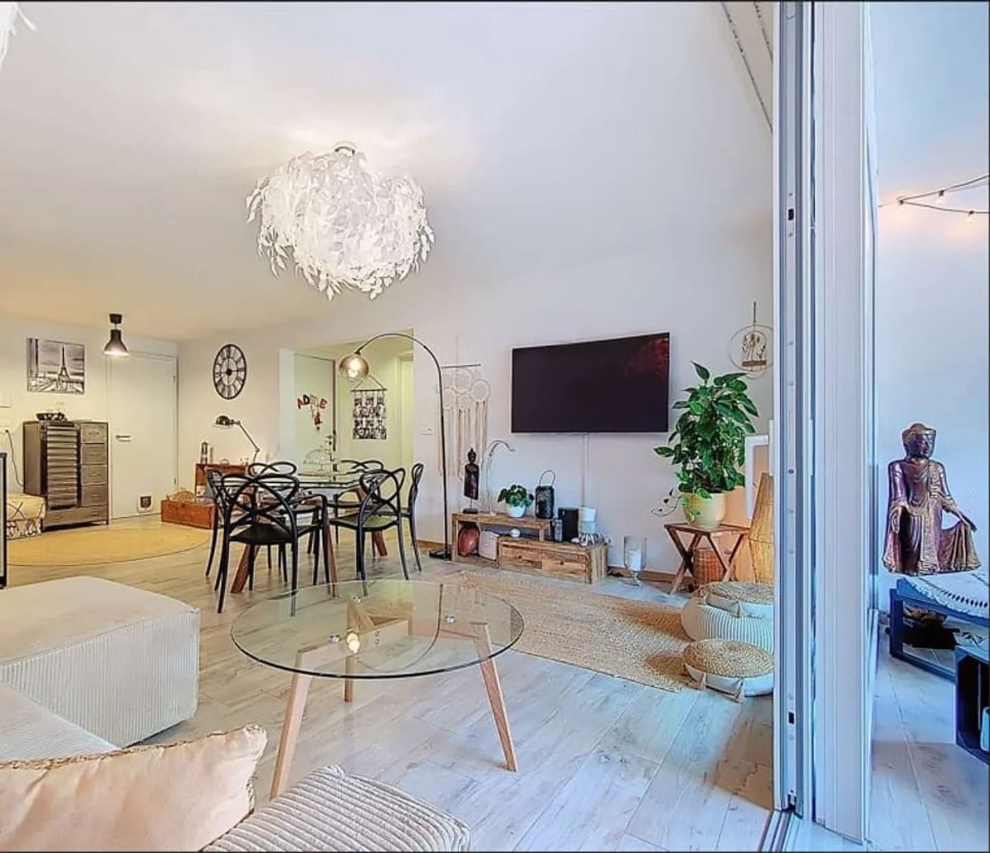 ERmplacement exceptionnel pour ce 4.5P au coeur de Blonay avec jardin commun - Photo 1 sur 13