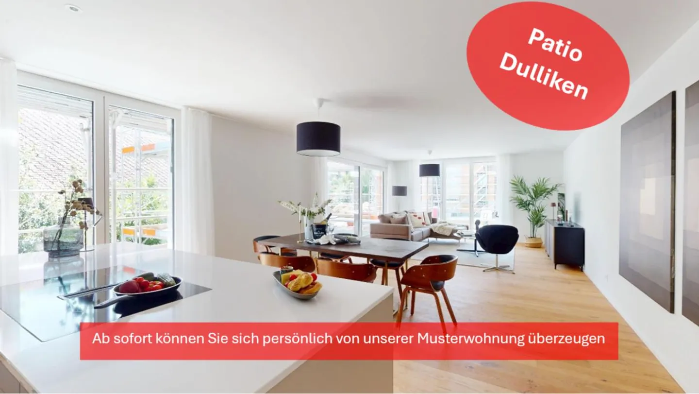 Patio Dulliken - last 3.5 room garden apartment - 65% sold! - Photo 1 of 12