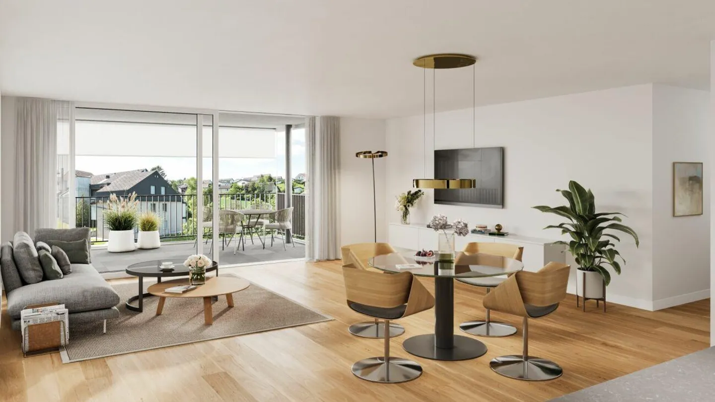 Patio Dulliken - last 3.5 room garden apartment - 65% sold! - Photo 4 of 12