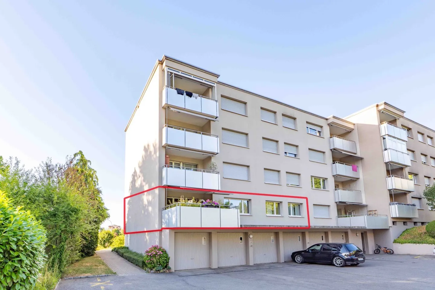 Appartement de 4.5 pièces avec place de garage - Photo 1 sur 12