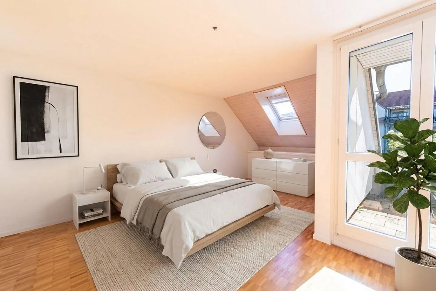 Duplex-Highlight con Lavatrice, Ripostiglio & Camino - Foto 5 di 13