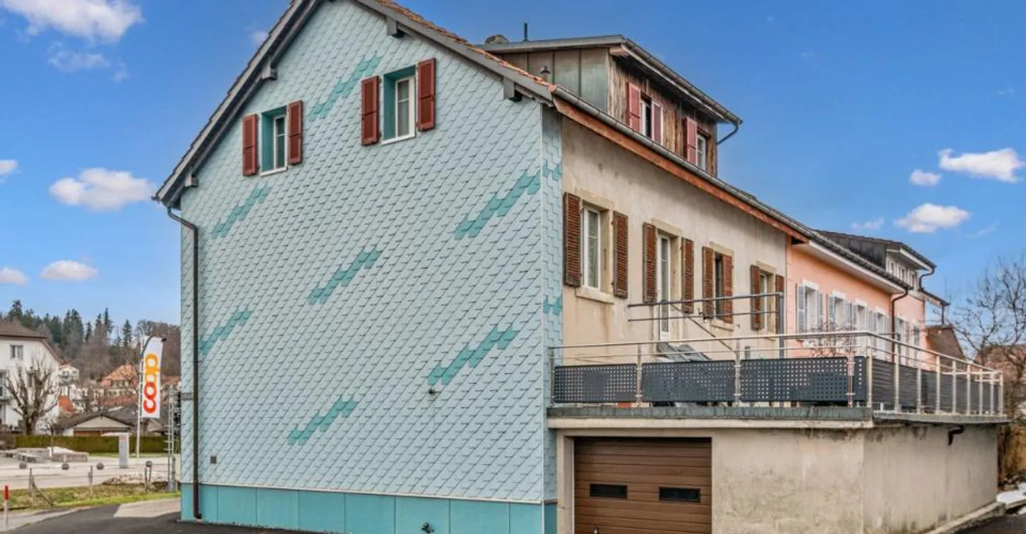 Reihenhaus mit gewerblichen Flächen und großer Terrasse - Foto 11 von 12