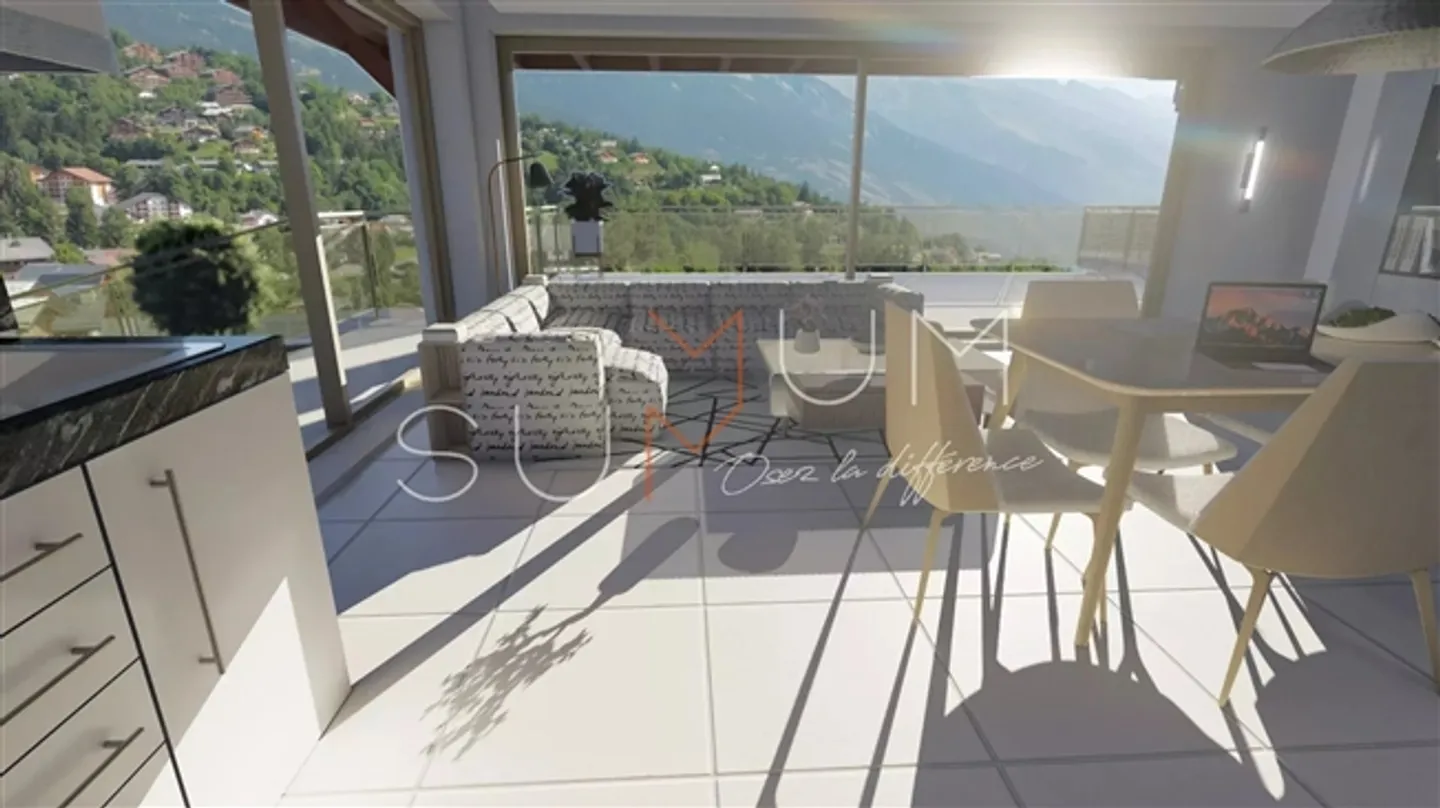 Rare - 4.5 pièces avec vue panoramique - Photo 5 sur 12