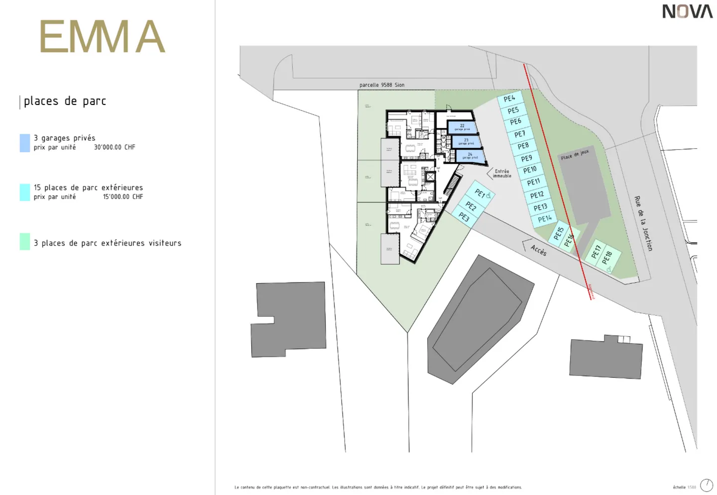 EMMA Sion - Apartment 18 Attic - - Foto 8 von 9