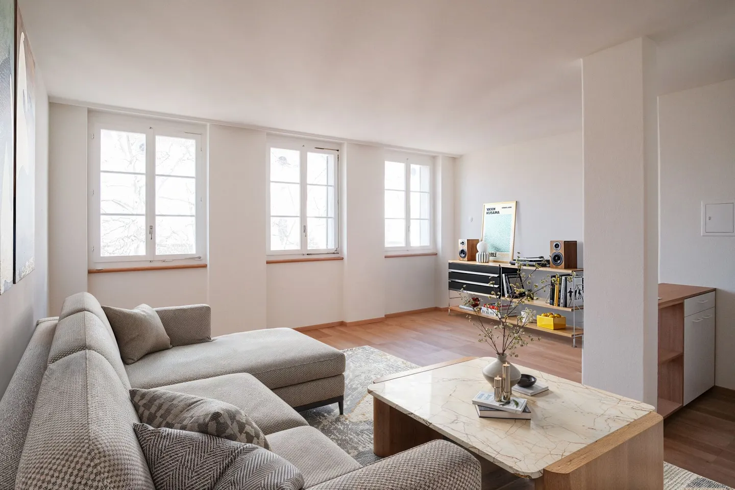 Appartement exclusif de 3 pièces dans un emplacement recherché de la vieille ville - Photo 4 sur 11