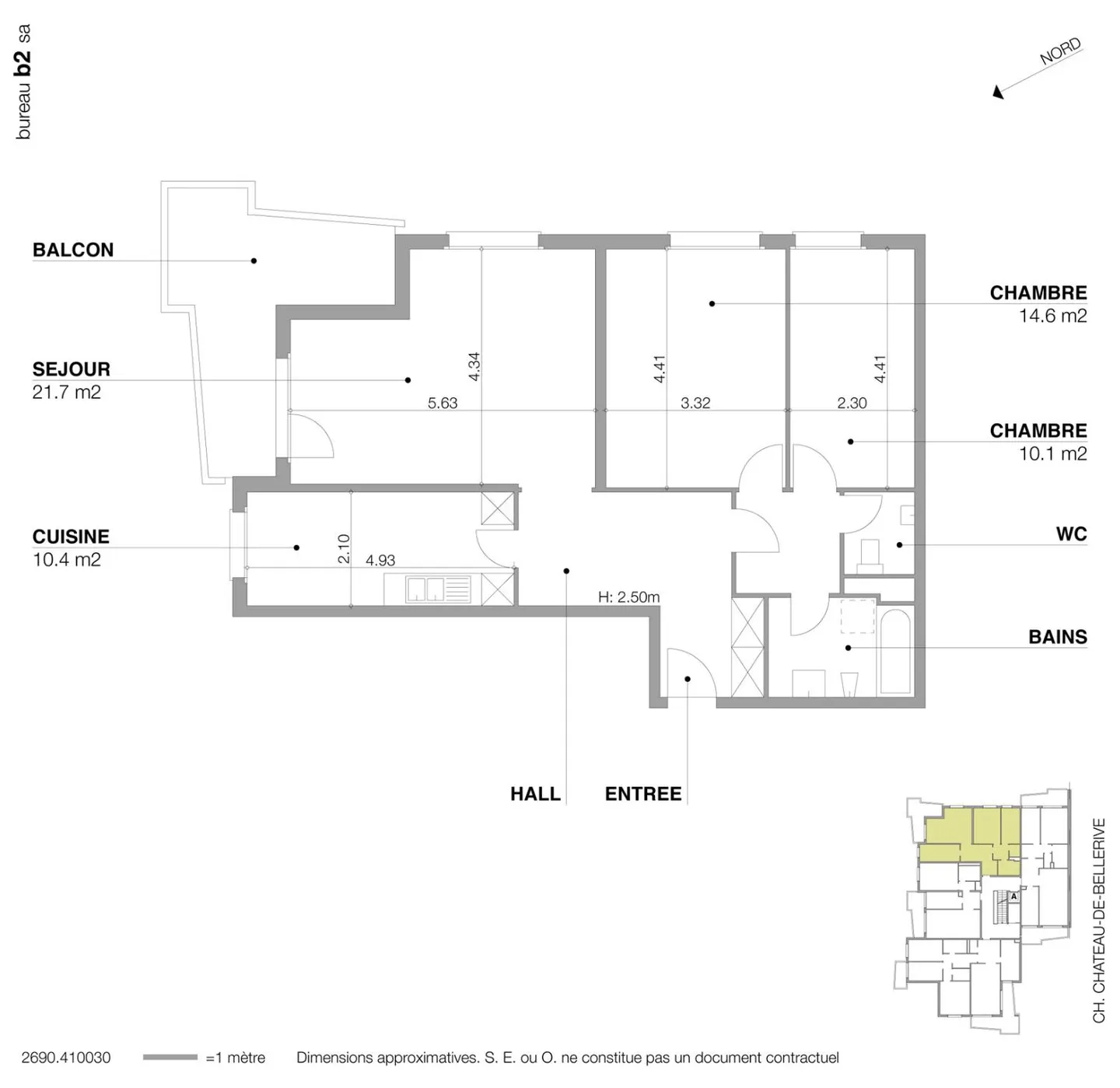 4-room apartment - Photo 4 of 4