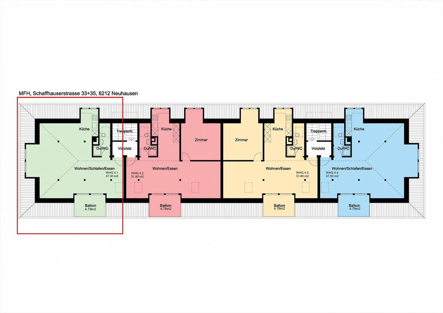 1.5-room apartment in Neuhausen am Rheinfall - Photo 9 of 9