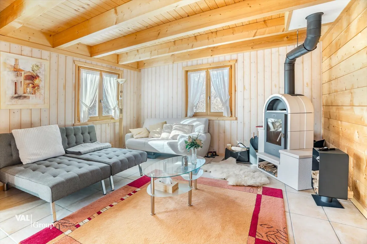 Chalet de vacances avec vue, deux appartements et étable avec potentiel - Photo 5 sur 13
