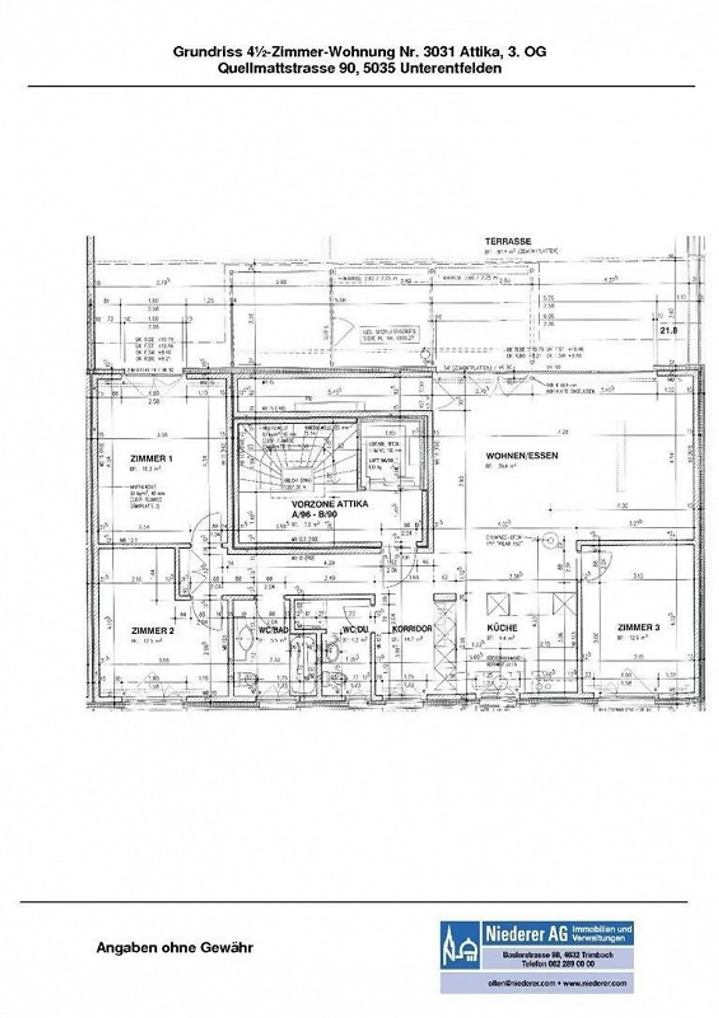 4.5 Room Attic Apartment - Photo 8 of 9