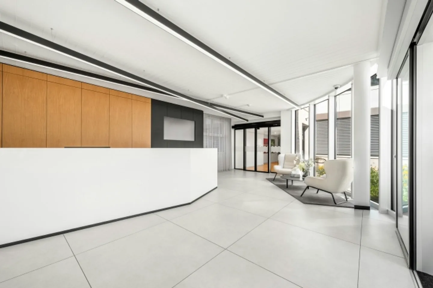 Espaces de bureau premium de 3 000 m² sur plusieurs étages avec vue sur le lac de Zurich - Photo 3 sur 13