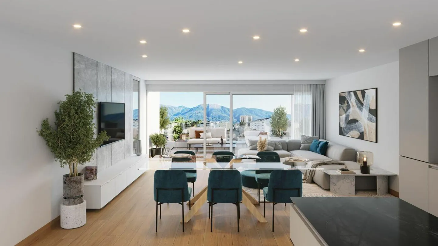 Wir bauen Ihr luxuriöses 3.5 in Locarno (auch Zweitwohnsitz)! - Foto 2 von 8