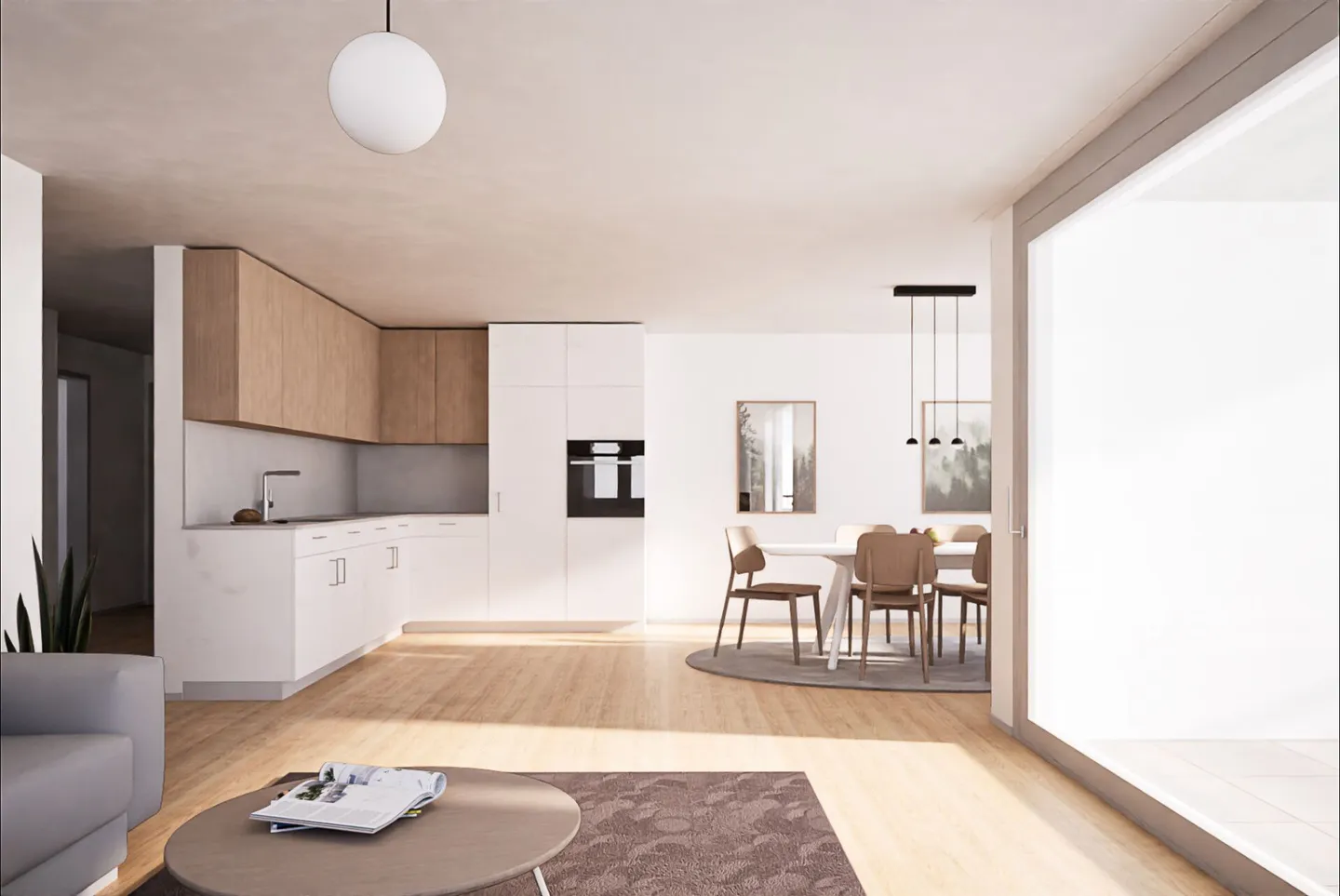 Modernes Apartment in Rothenthurm - Foto 4 von 5