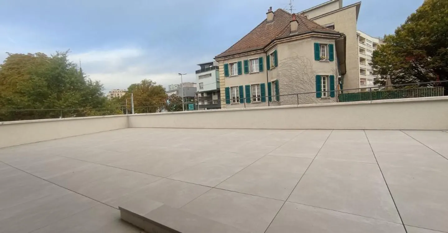 Genf - Chêne-Bourg - 3 Zimmer von +/- 50 m² + Terrasse von +/- 60 m² - Foto 1 von 8