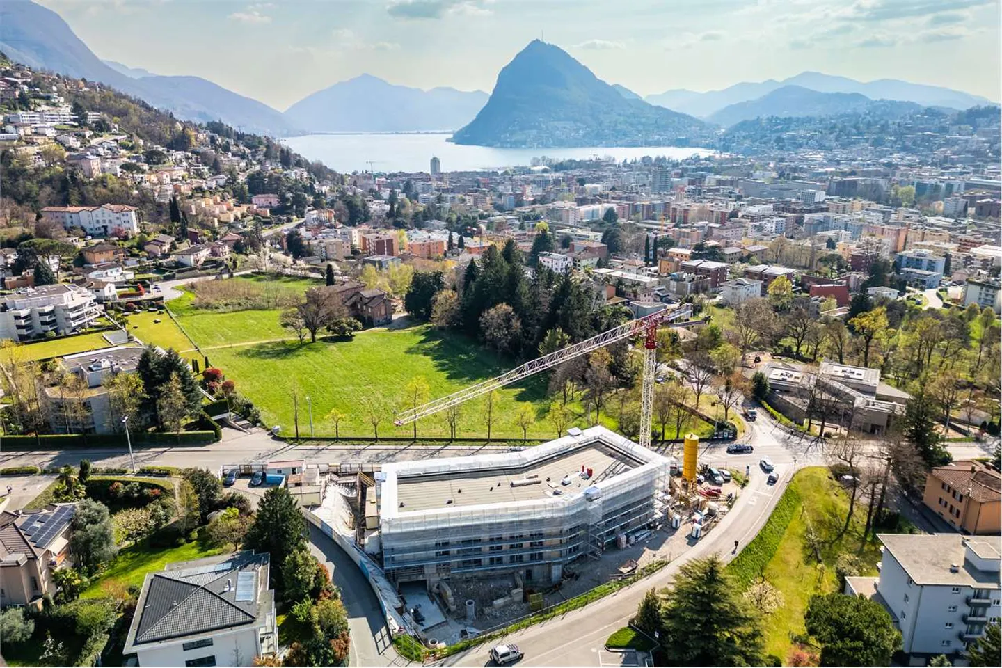 Großzügige und neue 4.5-Zimmer-Wohnung mit Garten in Pregassona - Foto 2 von 13