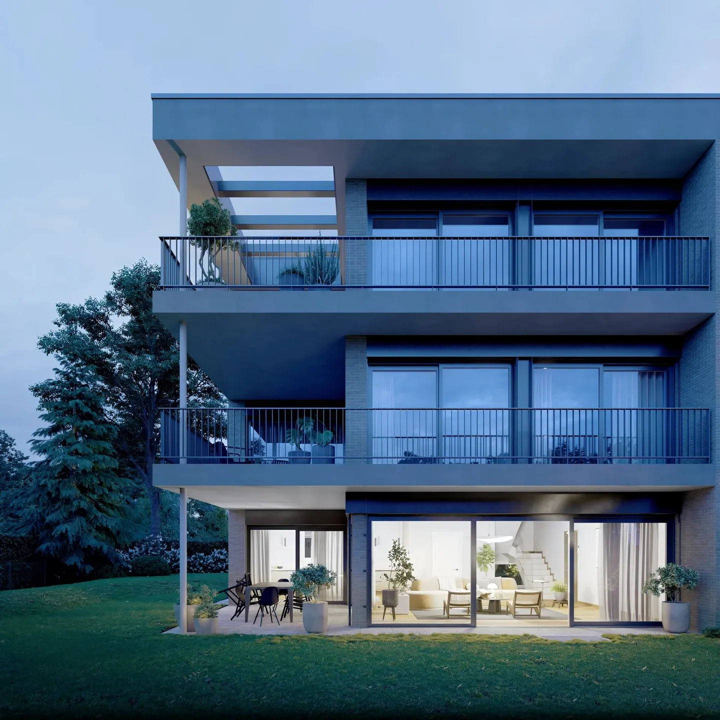 Penthouse with 6 rooms in the heart of Chêne-Bougeries - Photo 2 of 14