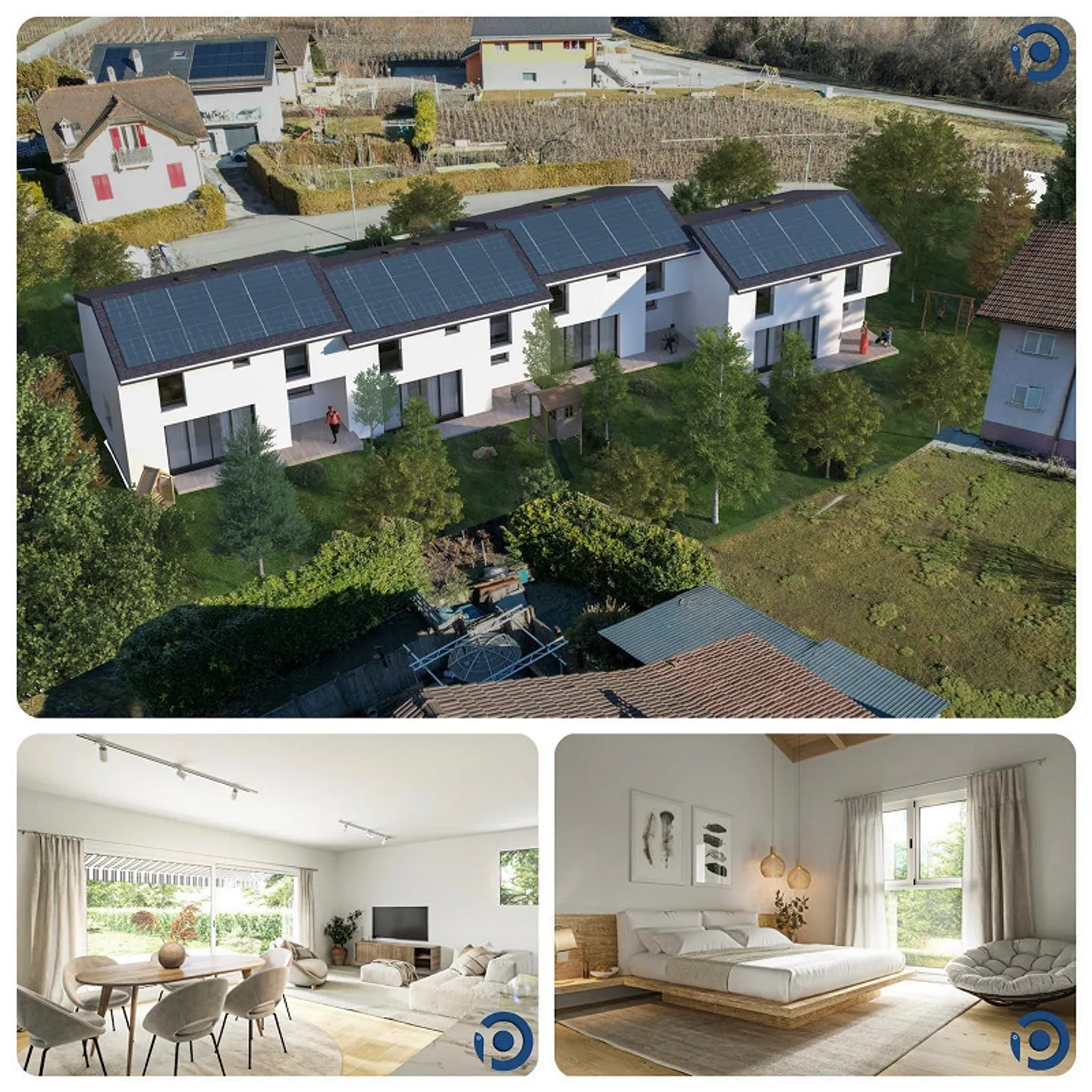 New Promotion | Semi-Detached Villas Conthey - Photo 1 of 6