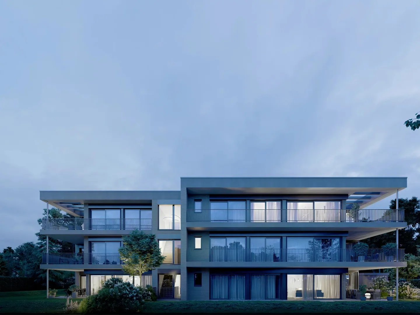 Penthouse with 6 rooms in the heart of Chêne-Bougeries - Photo 1 of 14