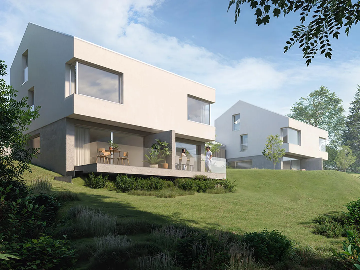 CRISSIER - MAGNIFIQUES VILLAS NEUVES - Photo 1 sur 5