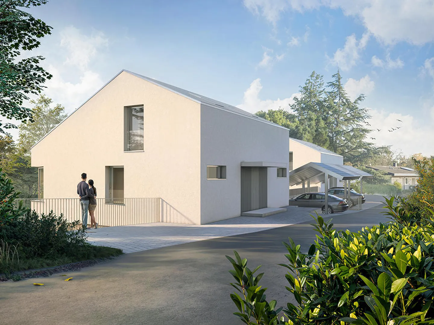 CRISSIER - MAGNIFIQUES VILLAS NEUVES - Photo 4 sur 5