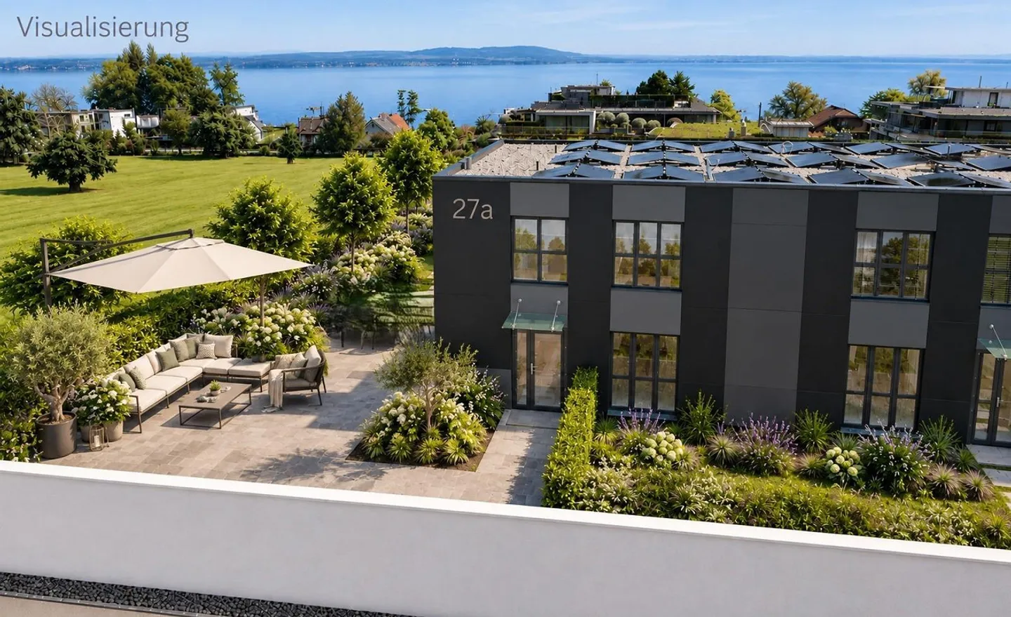 Exclusive, modern living with lake view, first rental, house part - Photo 1 of 19
