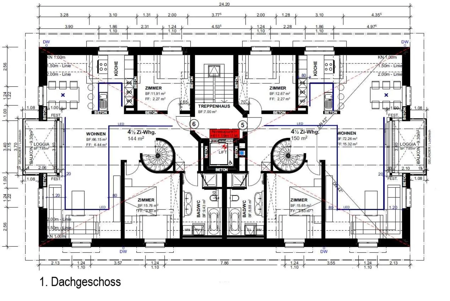 À vendre appartement de 3½ pièces, à Maugwilerstrasse 40 à 9552 Maugwil près de Bronschhofen / 103 m2 de surface habitable, emplacement proche de la nature / taux d'imposition 9500 Wil ! - Photo 7 sur 13