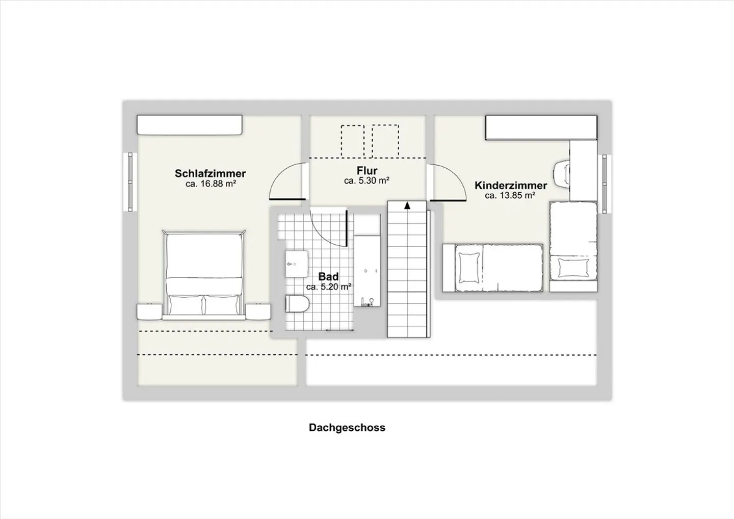 111 m² solo per TE - meravigliosa maisonette! - Foto 11 di 11
