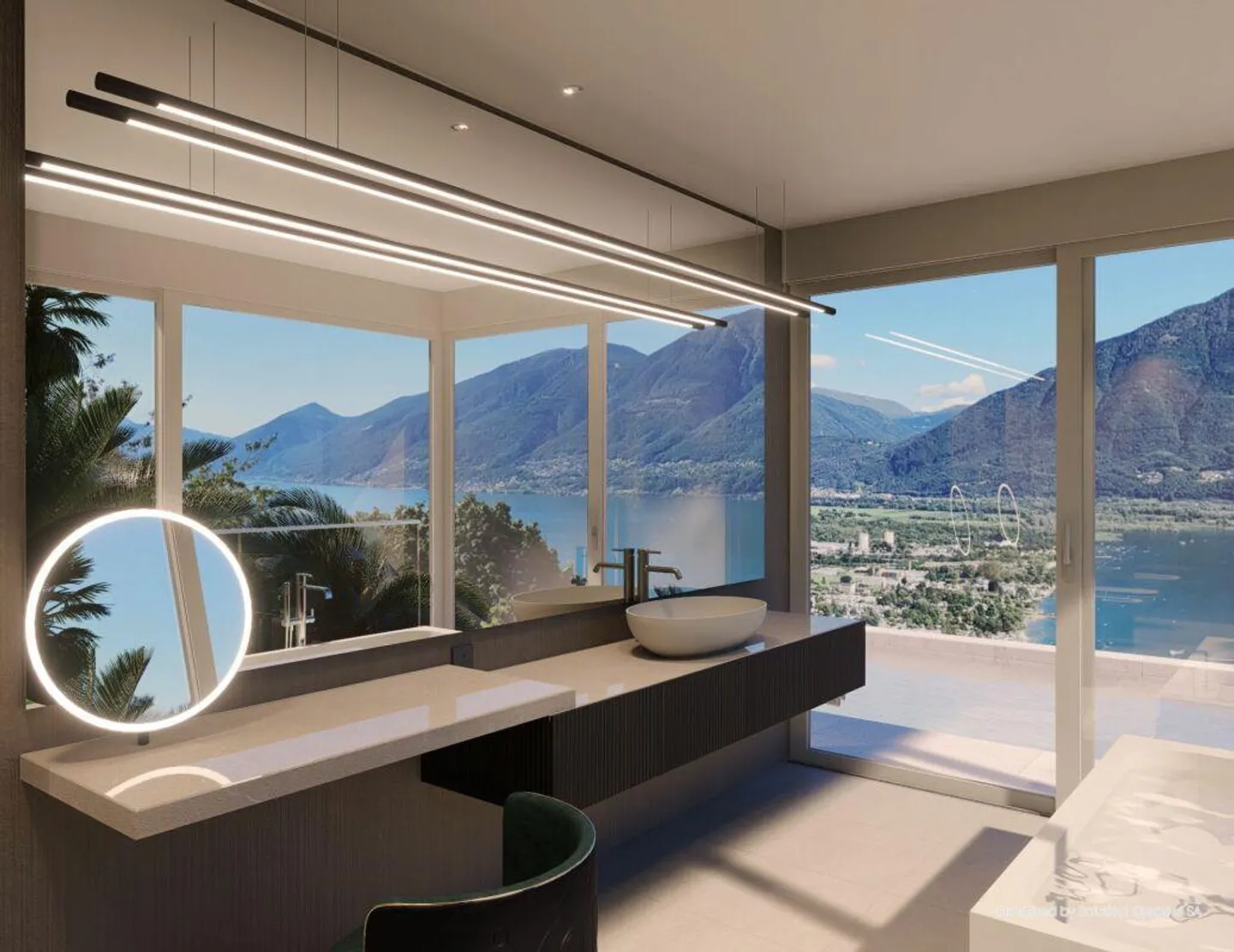 Villa de rêve dans un emplacement unique avec vue imprenable sur le lac, bien-être et piscine (également résidence secondaire) - Photo 10 sur 18