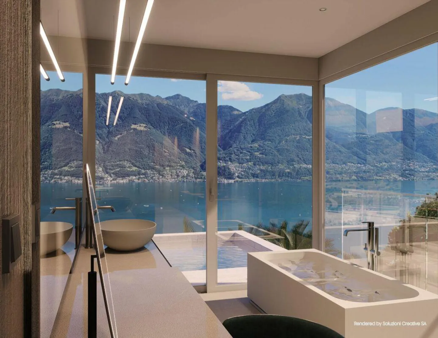 Villa de rêve dans un emplacement unique avec vue imprenable sur le lac, bien-être et piscine (également résidence secondaire) - Photo 11 sur 18