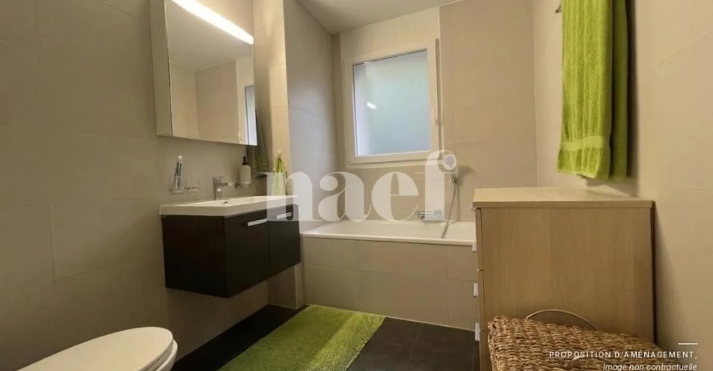 Appartement de 3.5 pièces avec jardin privatif à Belfaux - Foto 5 di 6