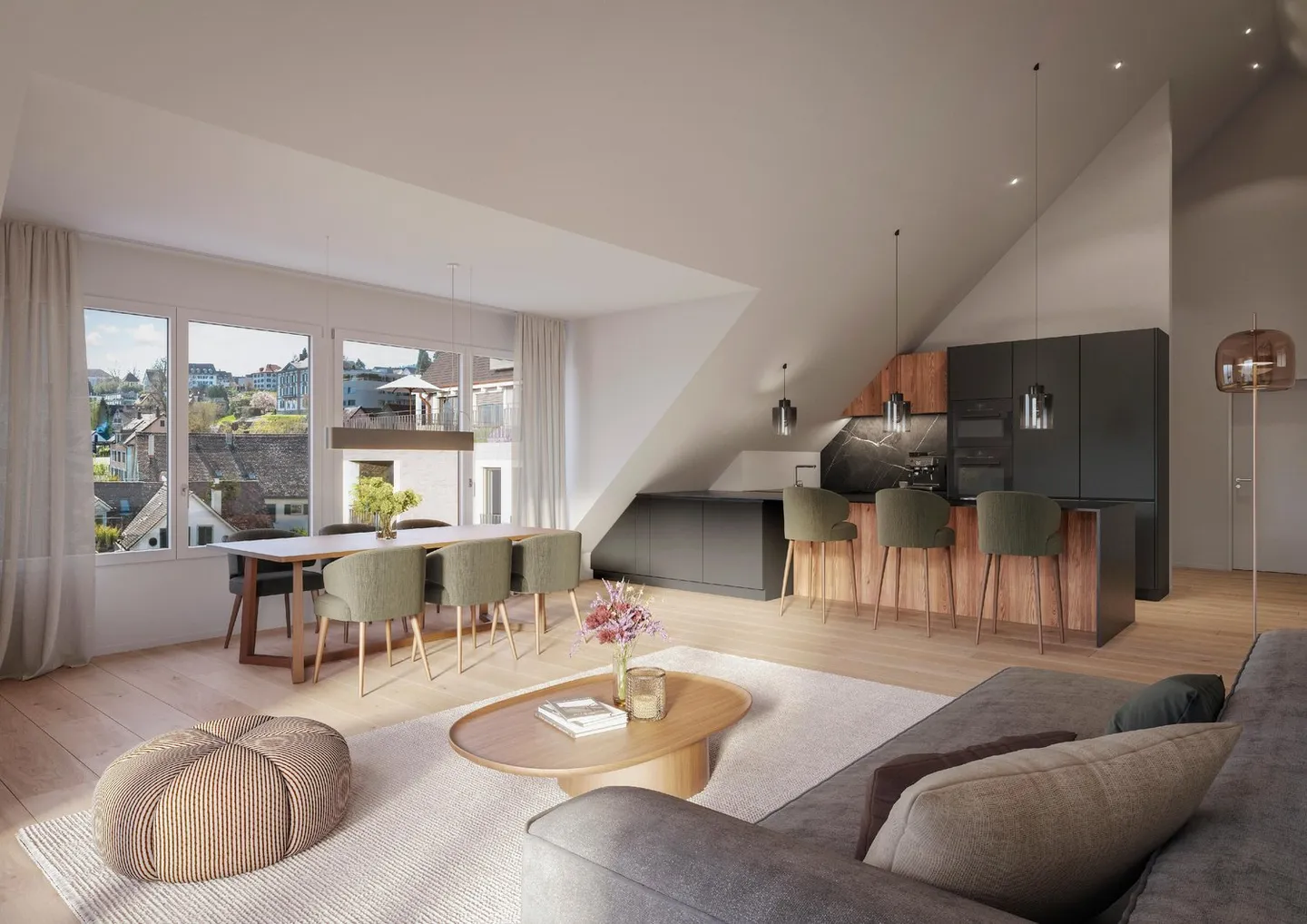 Stylish Apartment with Lake View - Photo 2 of 4