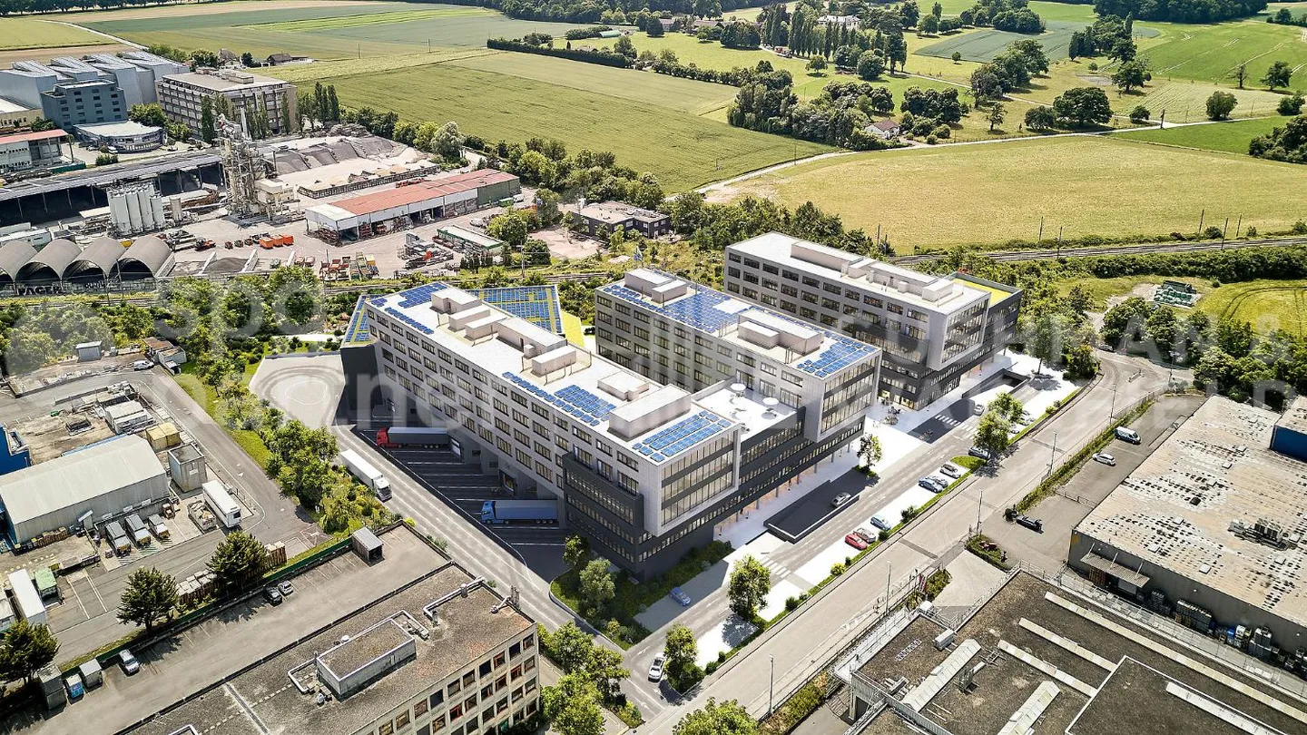 Rubix - Modular Craft, Office and Logistics Spaces - from 500 m² in Meyrin Satigny - Photo 2 of 12