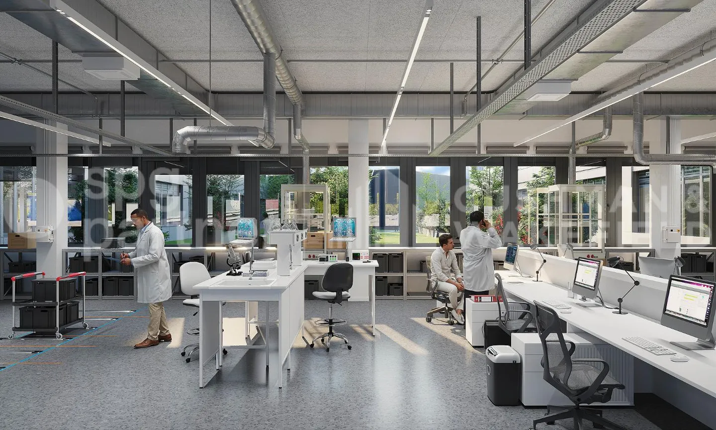 Rubix - Modular Craft, Office and Logistics Spaces - from 500 m² in Meyrin Satigny - Photo 5 of 12