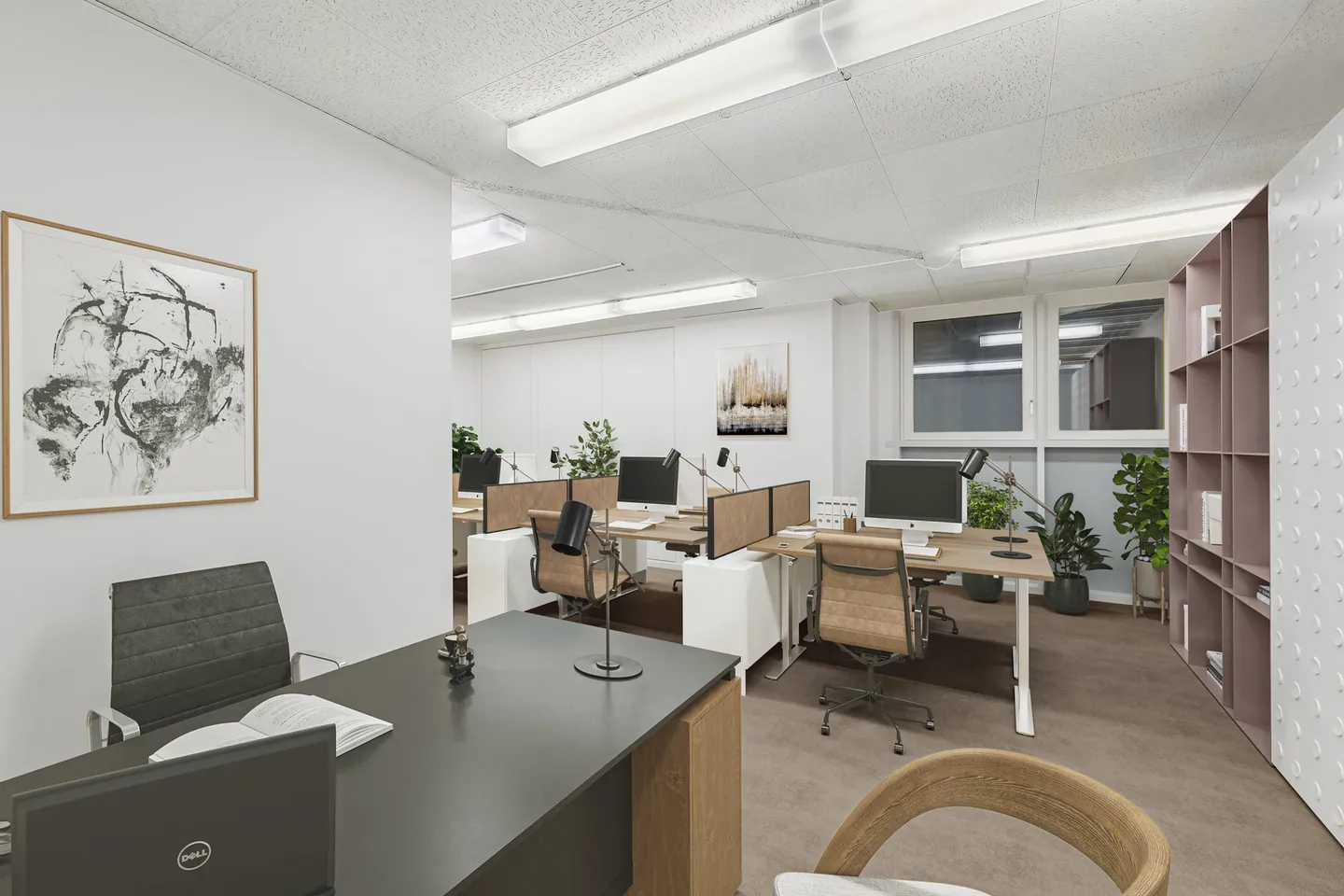 Bureau ou salle de pratique entre Bankverein et Aeschenplatz - Photo 7 sur 9