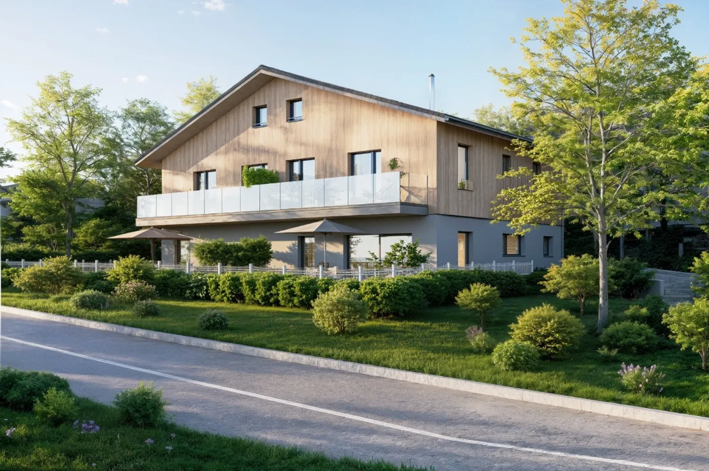 Villas jumelles à Choëx (vente sur plans) - Foto 3 di 6