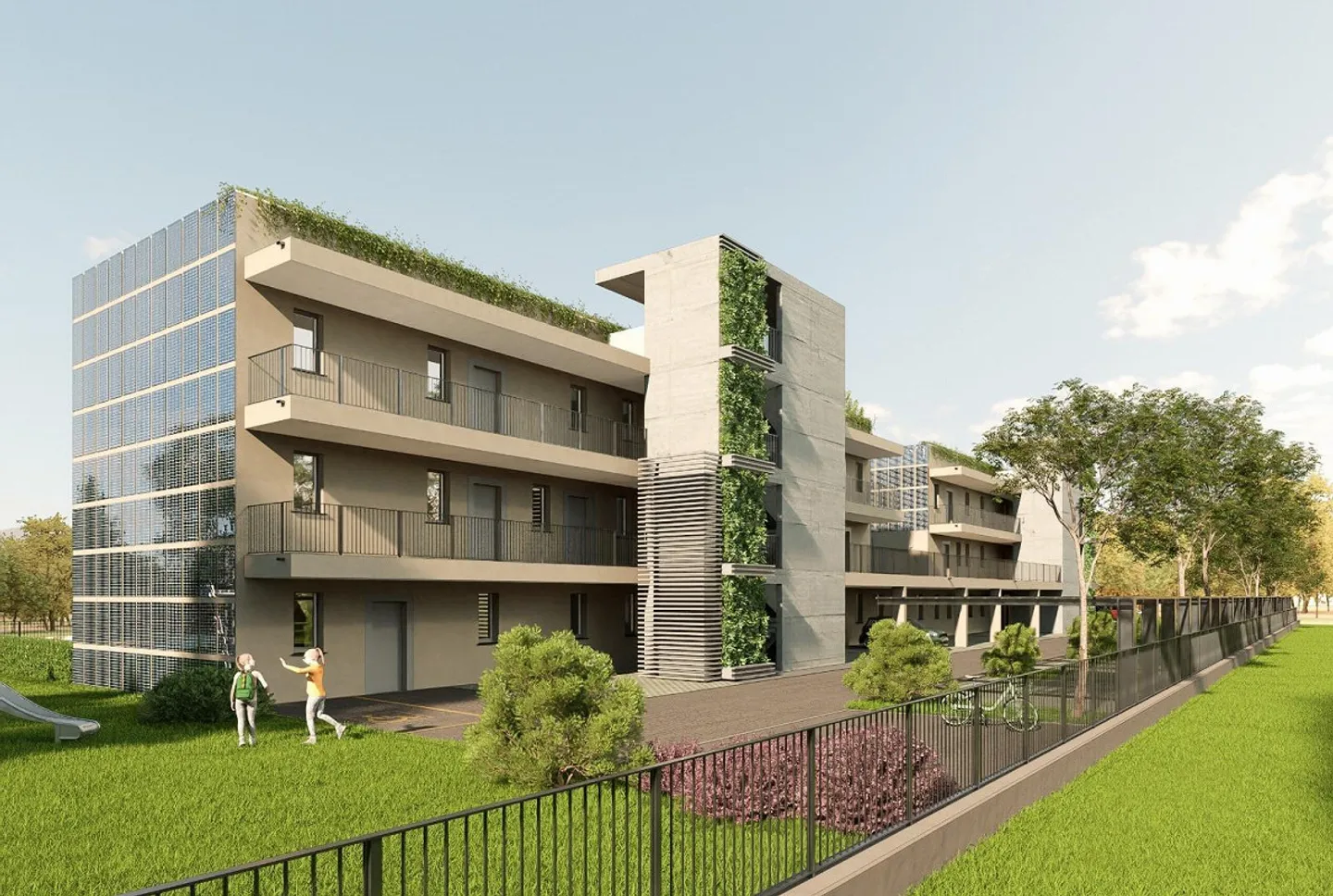 NOUVEAUX APPARTEMENTS DE 2.5 PIÈCES EN CONSTRUCTION - Photo 1 sur 13