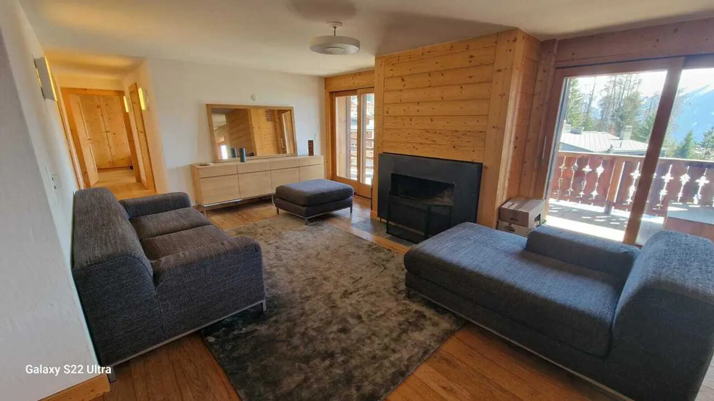 SEHR SCHÖNE 5 ZIMMER - ZENTRUM VON VERBIER + MEDRAN 2' - TOLLE AUSSICHT - 2 BOXEN - Foto 4 von 13