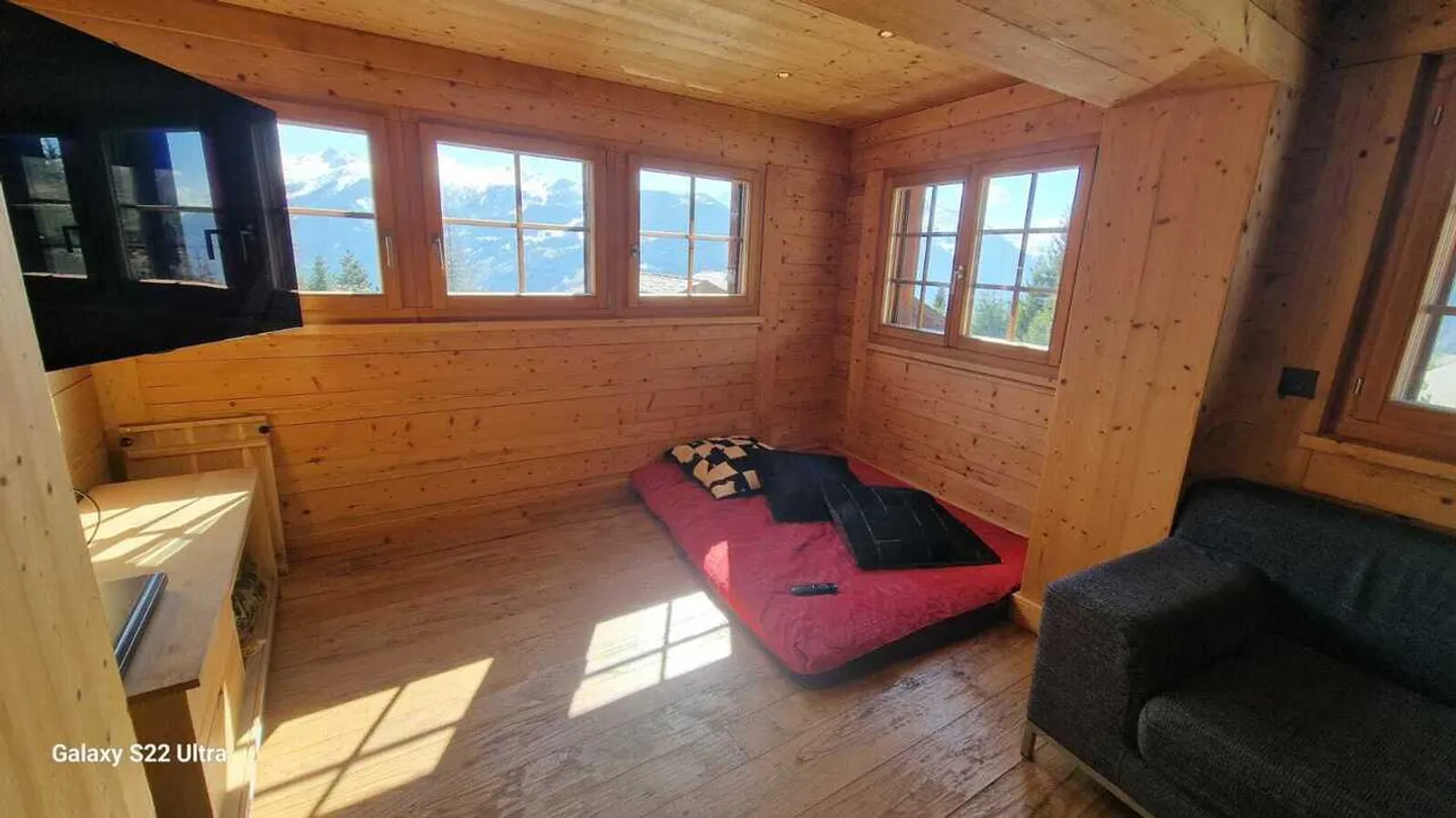 SEHR SCHÖNE 5 ZIMMER - ZENTRUM VON VERBIER + MEDRAN 2' - TOLLE AUSSICHT - 2 BOXEN - Foto 7 von 13