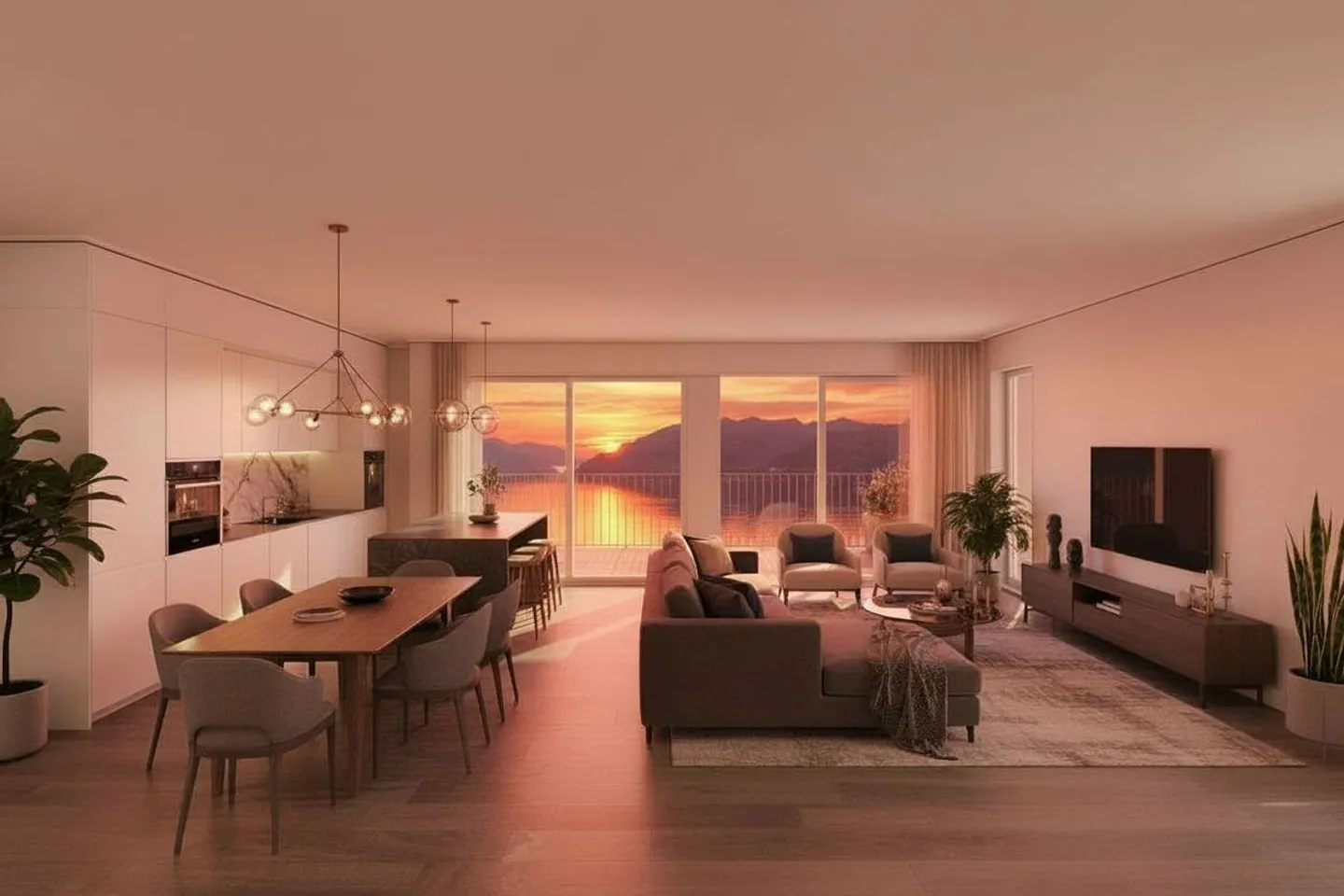 Superb new apartment, large area, lake view and generous balcony - Photo 1 of 6