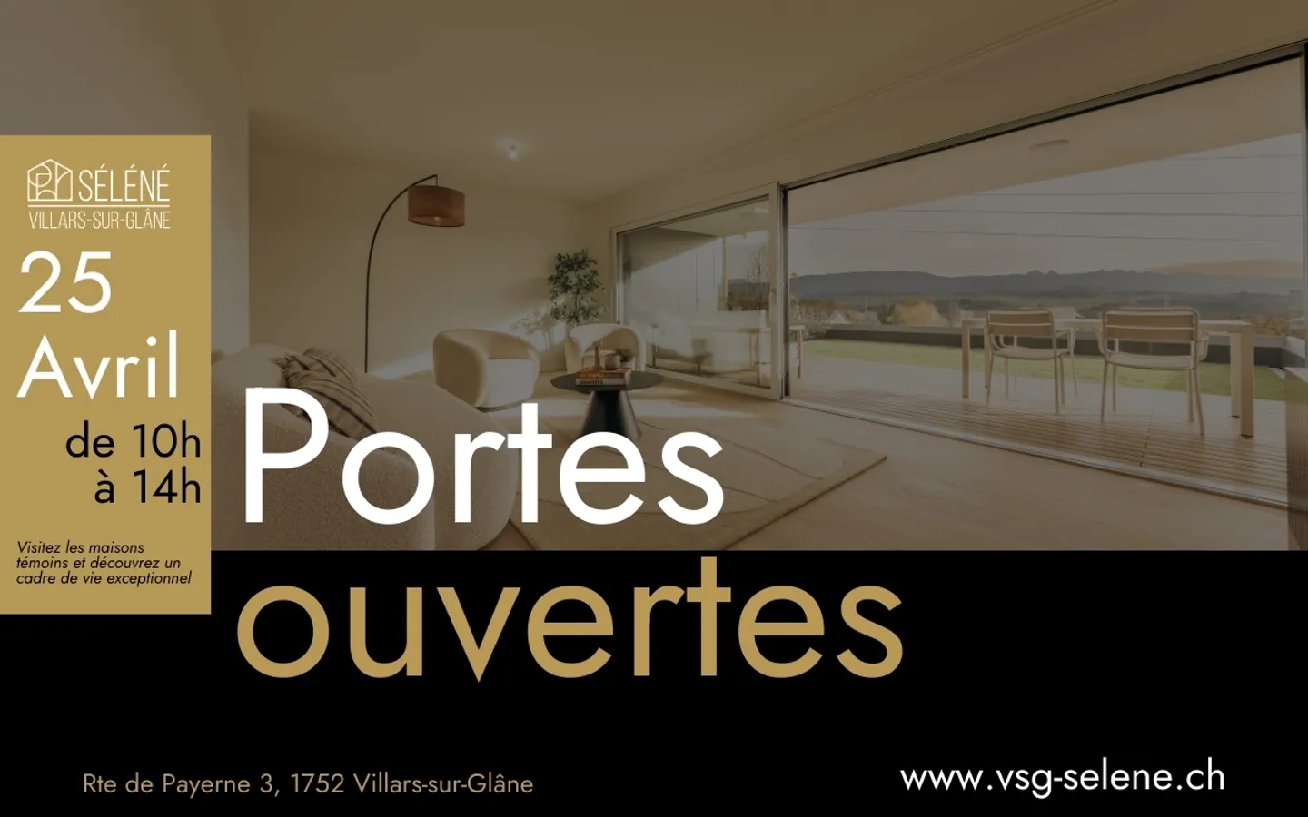 Villas Séléné – contemporary high-end villas in Villars-sur-Glâne - Photo 1 of 16