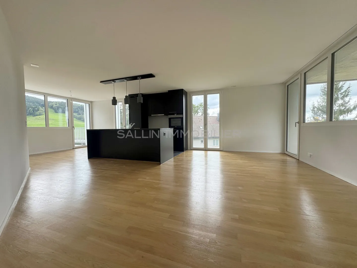 Appartamento mansardato con 4½ stanze, terrazza di circa 66 m² e loggia di circa 14 m² - Foto 3 di 9