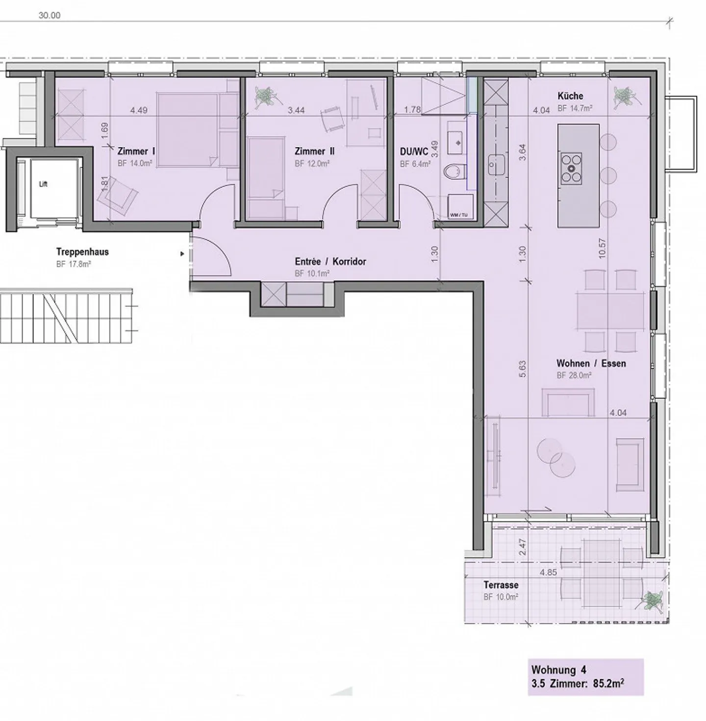 Modern 3.5-room apartments - First occupancy in Kerzers - Photo 2 of 4
