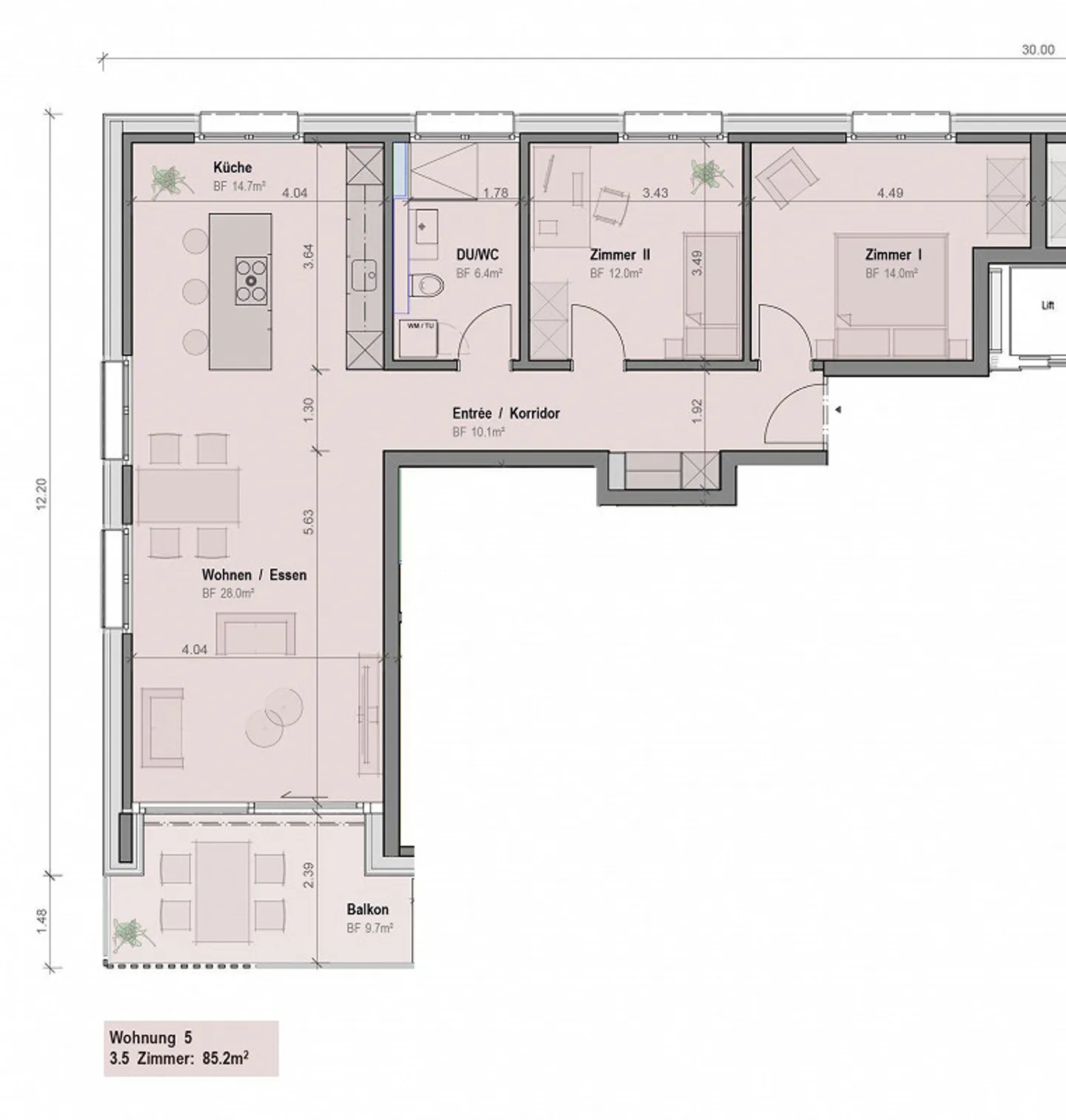 Modern 3.5-room apartments - First occupancy in Kerzers - Photo 3 of 4