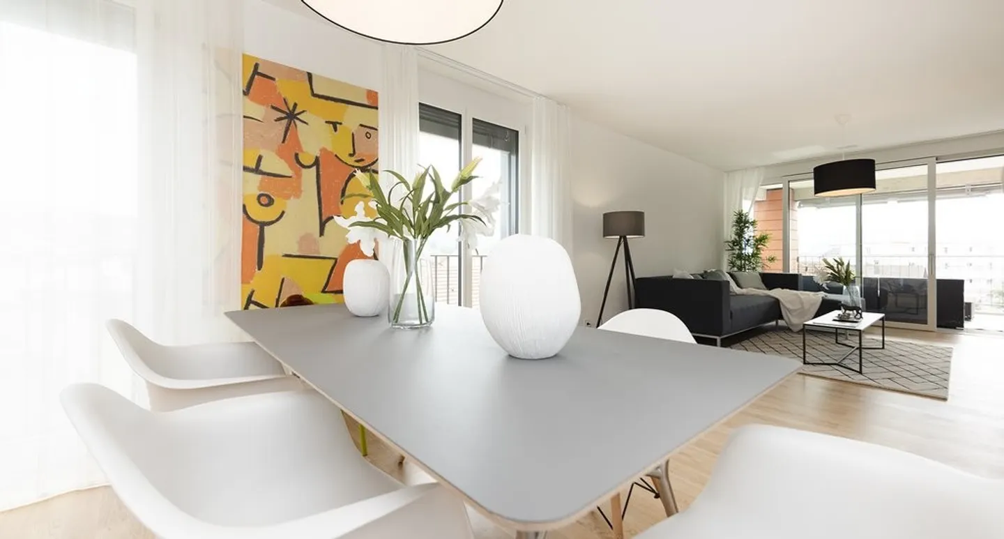 Moderne 3.5-Zimmerwohnung - Foto 3 von 7