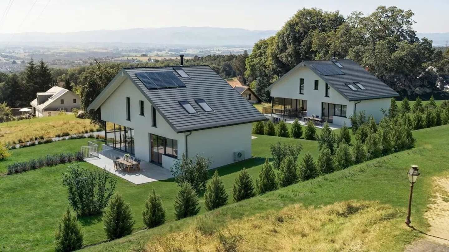 Casa unifamiliare - Bâtiaz 2 a Jouxtens-Mézery - B - Foto 1 di 4