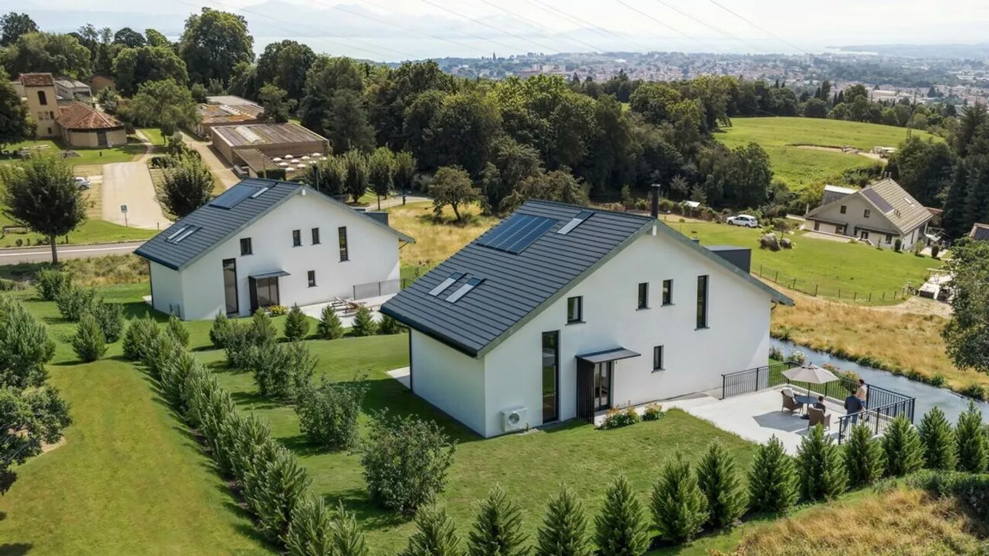 Casa unifamiliare - Bâtiaz 2 a Jouxtens-Mézery - B - Foto 3 di 4