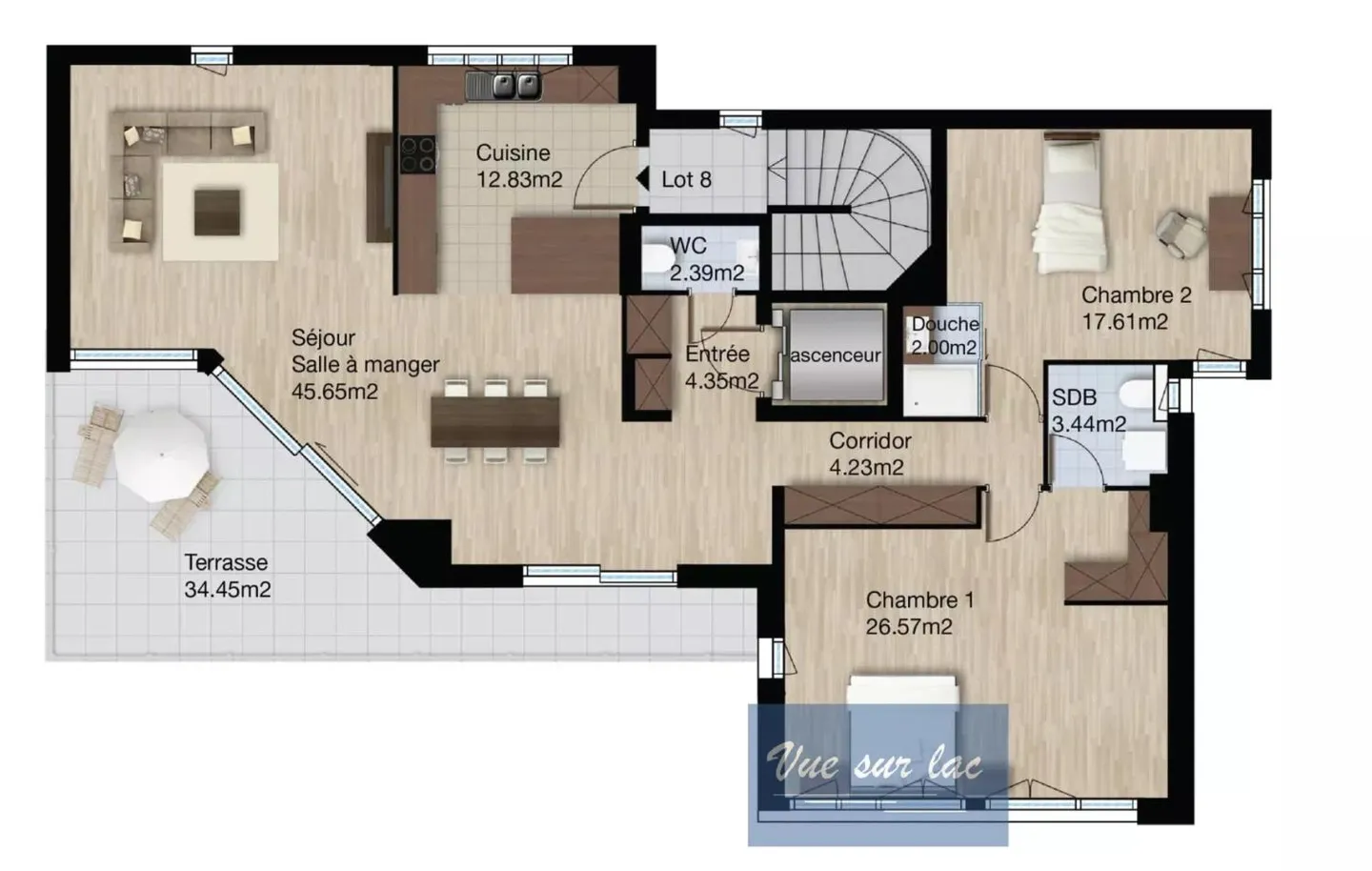 3-room apartment - Photo 8 of 13