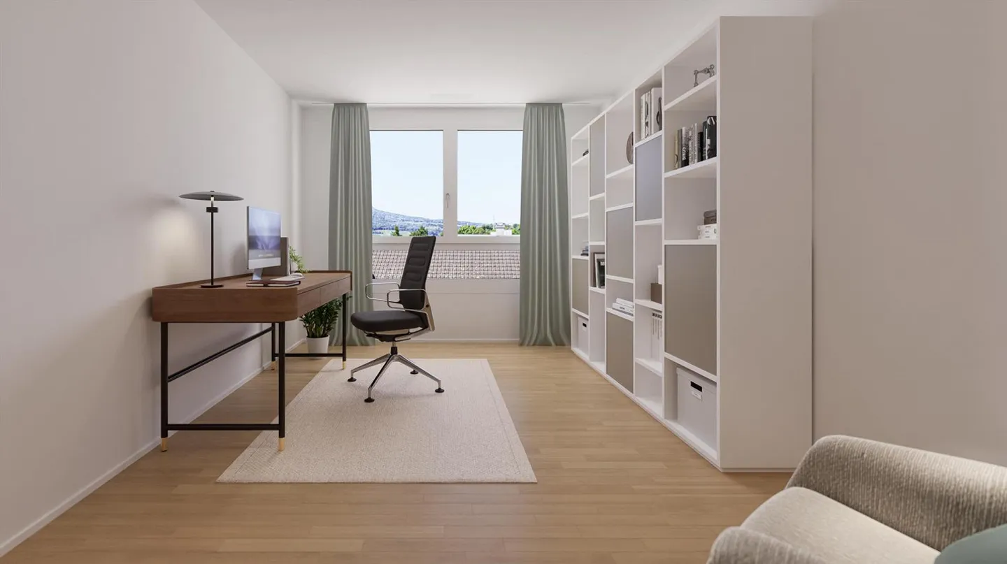 2.5 Zimmerwohnung in Hunzenschwil - Foto 6 von 8