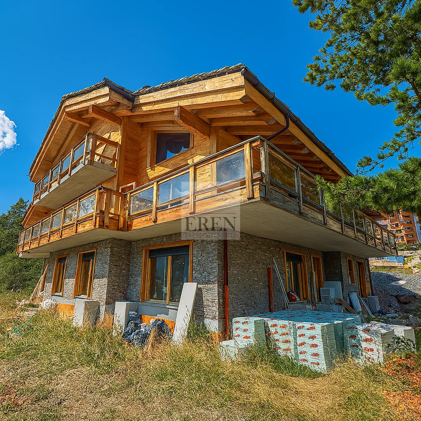 Magnifique appartement en duplex en attique 5 pièces neuf avec terrasse sud-ouest au centre de Crans-Montana - Foto 10 di 19